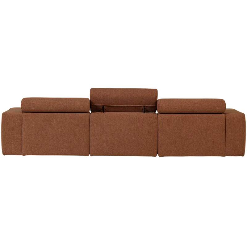 Novi Chaiselongue Sofa rechts Bouclé Terra