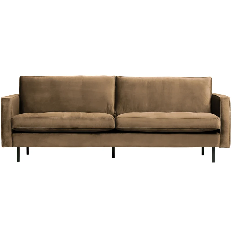 Rodeo classic 2,5-sitzer sofa sofa velvet taupe