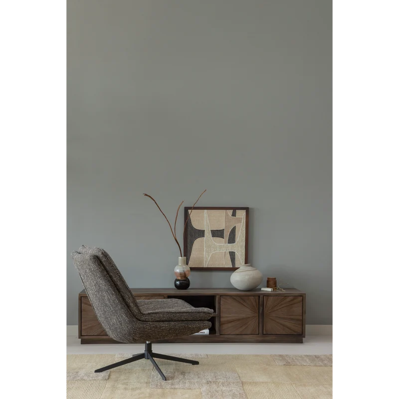 Anka wanddekoration baumwolle natural/braun