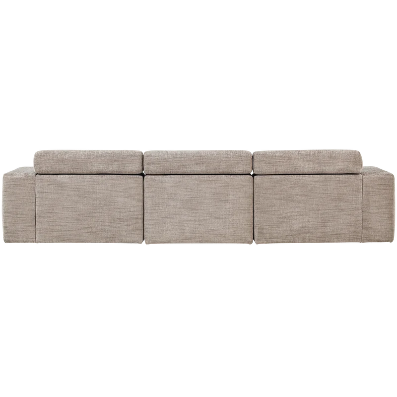 Novi chaise longue sofa links natur melange