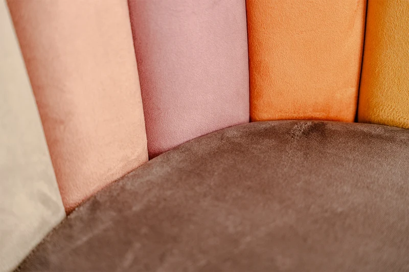 KAWOLA Esszimmerstuhl JADA Drehstuhl Velvet braun