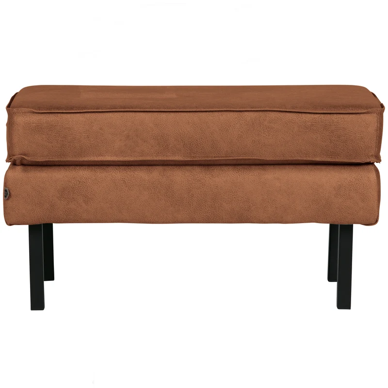 Rodeo fusshocker auf beine ecoleder cognac
