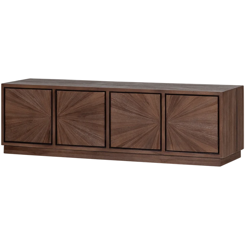 Sun TV-Möbel aus recyceltem Teakholz, braun