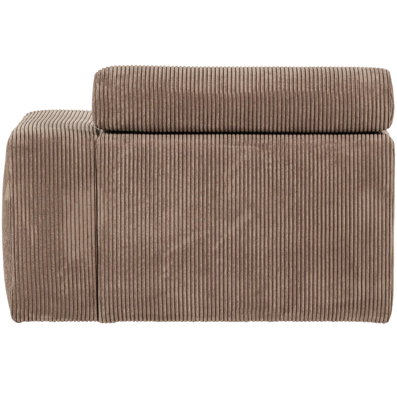 Novi 1-sitzer element armlehne rechts kord taupe