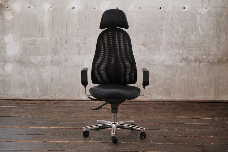 KAWOLA Bürostuhl FINO Schreibtischstuhl anthrazit