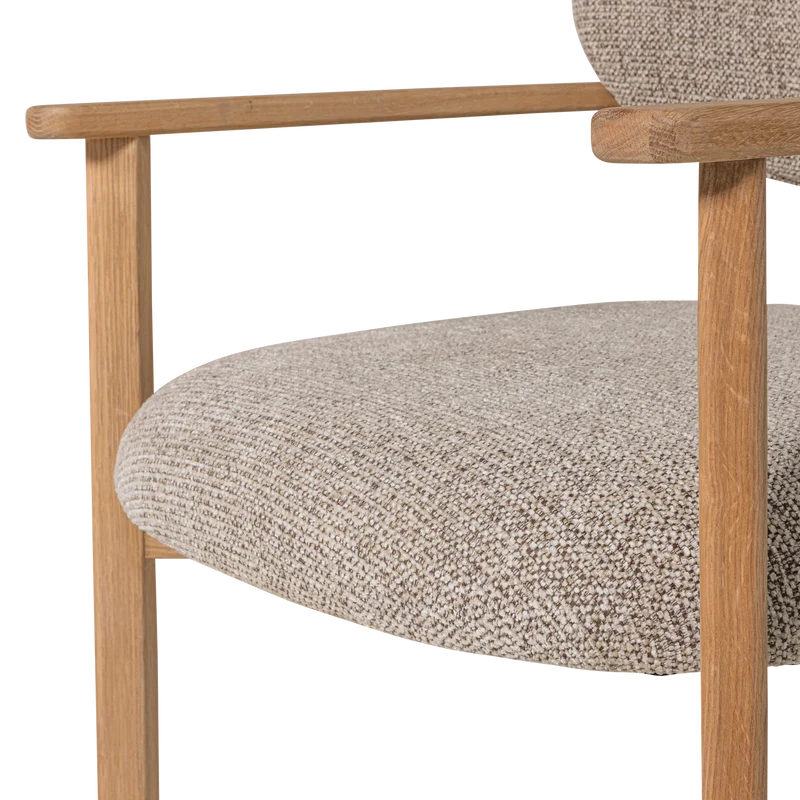Udar Sessel mit Holzgestell