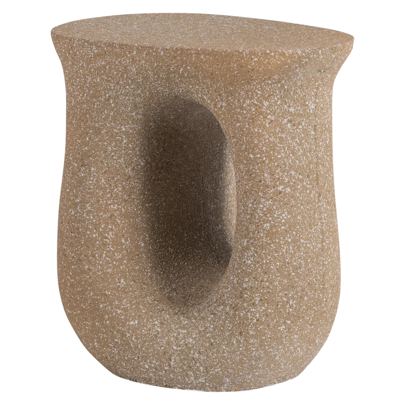 Moson Beistelltisch mit grünen Sprenkeln