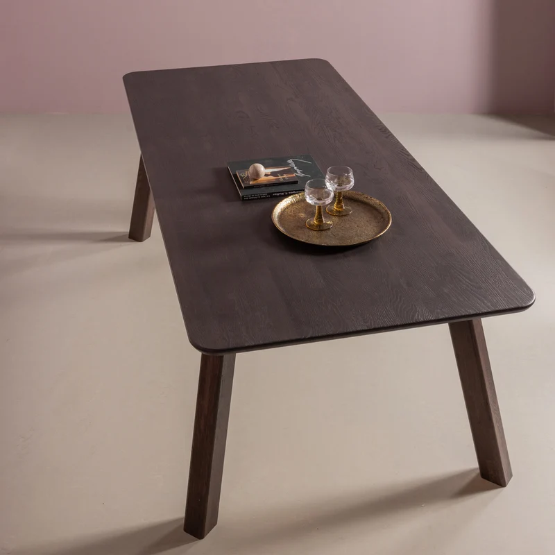 2er set - Haarlem 4-position fusse eiche mystic brown
