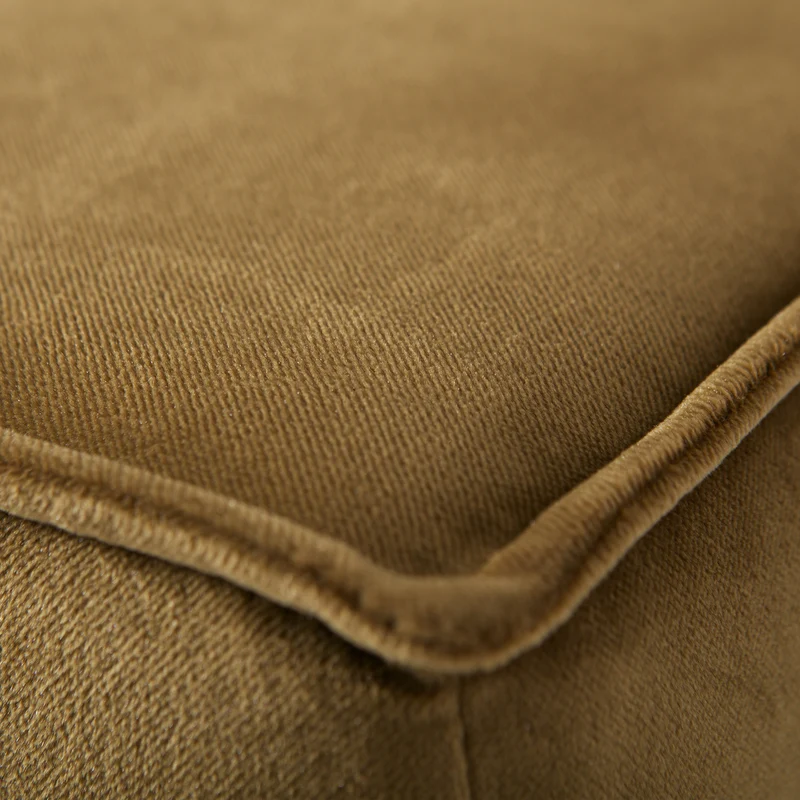 Rodeo fusshocker auf beine velvet honiggelb