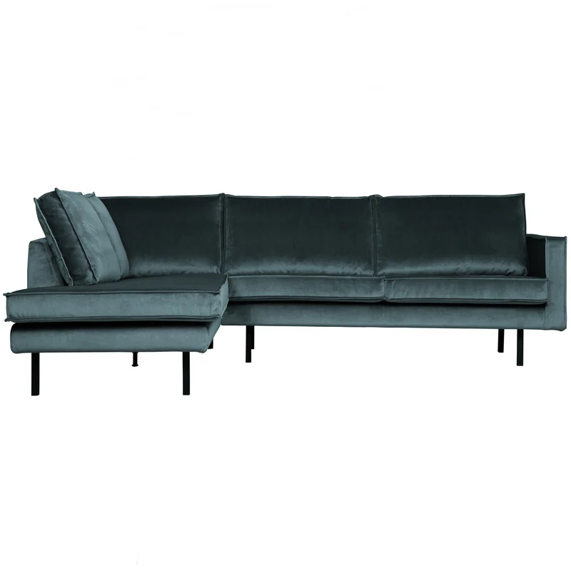 Rodeo eckbank linken velvet teal