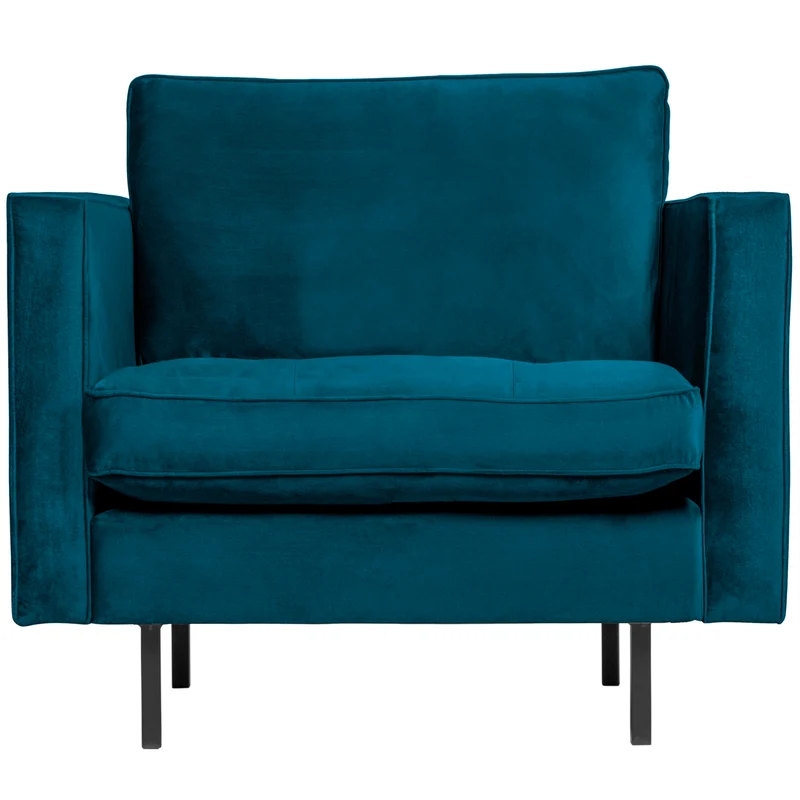 Rodeo classic sessel velvet blau