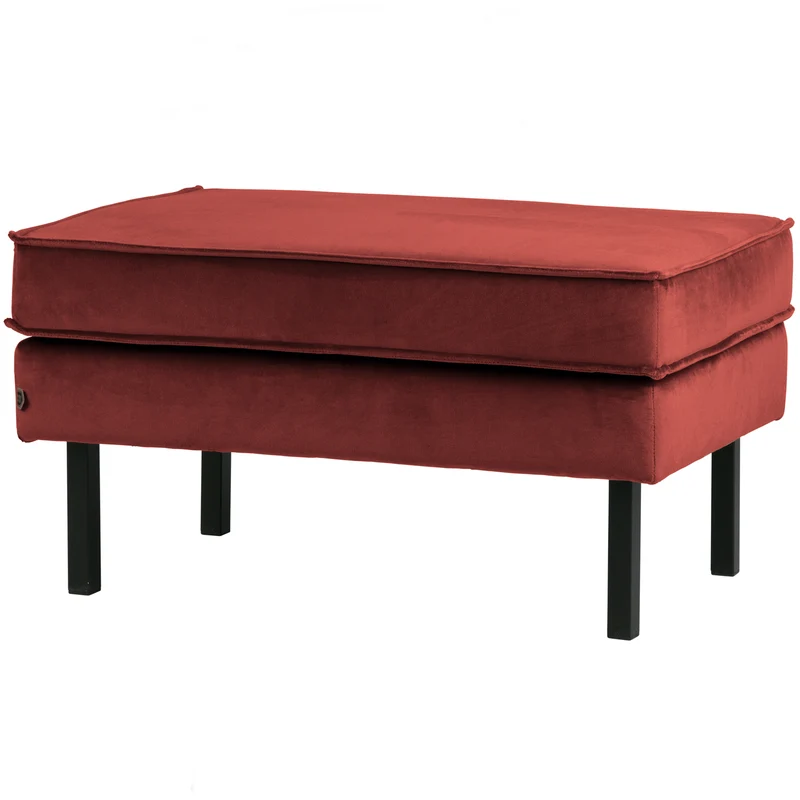 Rodeo fusshocker auf beine velvet kastanie