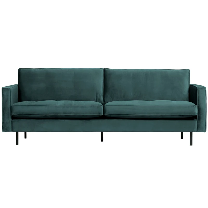 Rodeo classic 2,5-sitzer sofa velvet teal