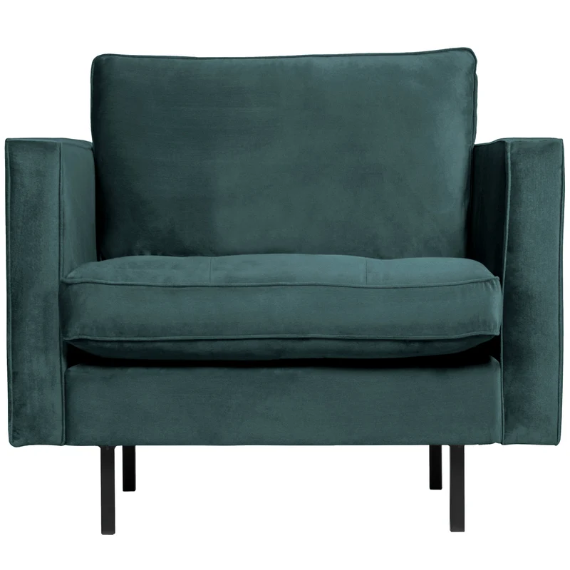 Rodeo classic sessel velvet teal