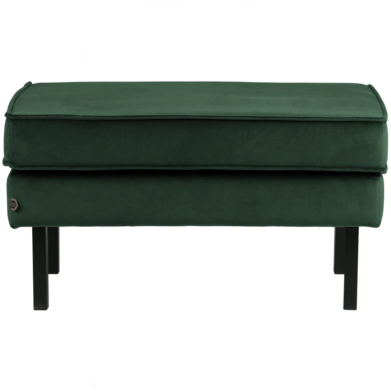 Rodeo fusshocker auf beine velvet waldgrün