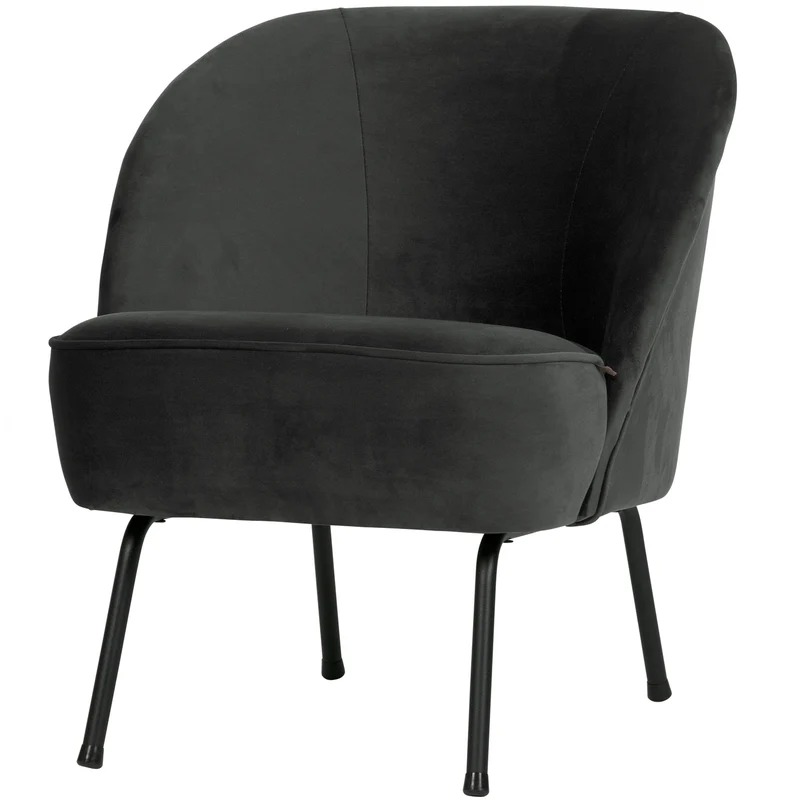 Vogue sessel samt schwarz