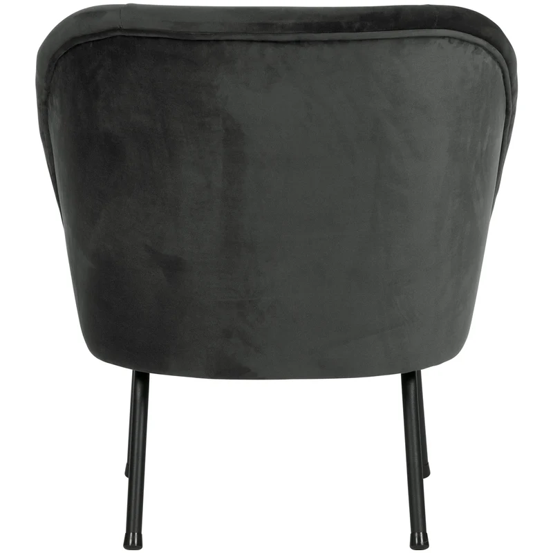 Vogue sessel samt schwarz