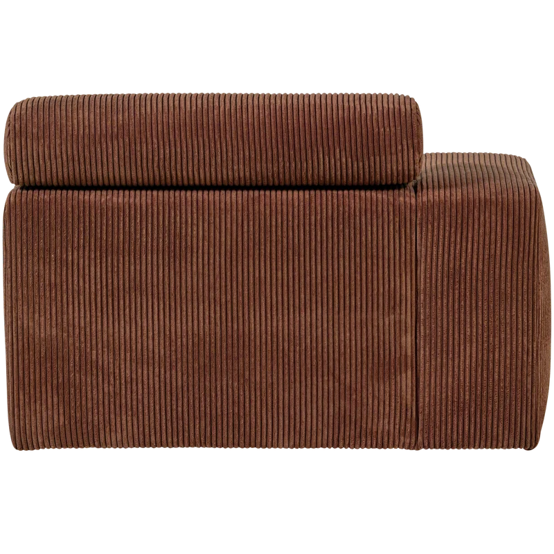 Novi chaise longue element armlehne links kord terra