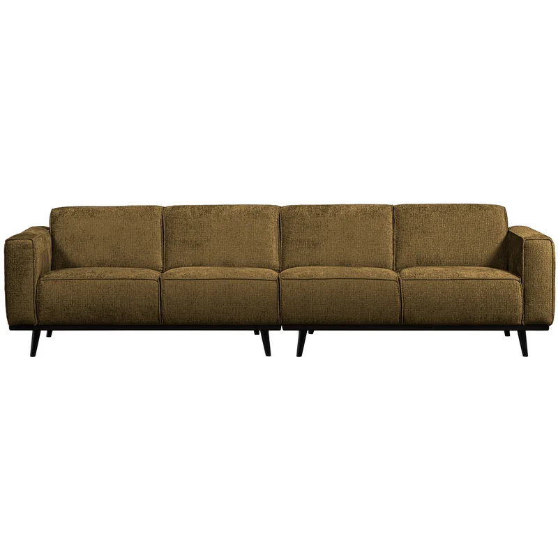 Statement 4-sitzer 280 cm structure velvet brass