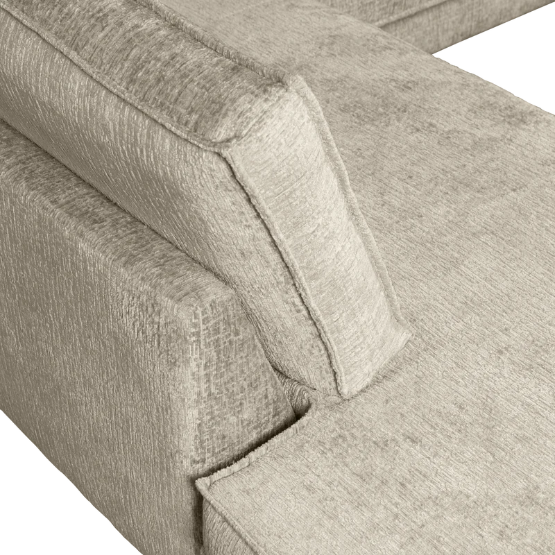 Rodeo eckbank linken structure velvet wheatfield