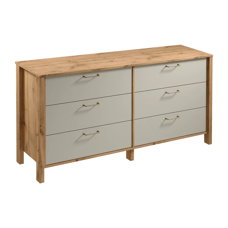 Velario Wohnzimmer-Set 5-teilig – Modernes Wohnmöbel-Set in Wotan Eiche & Beige