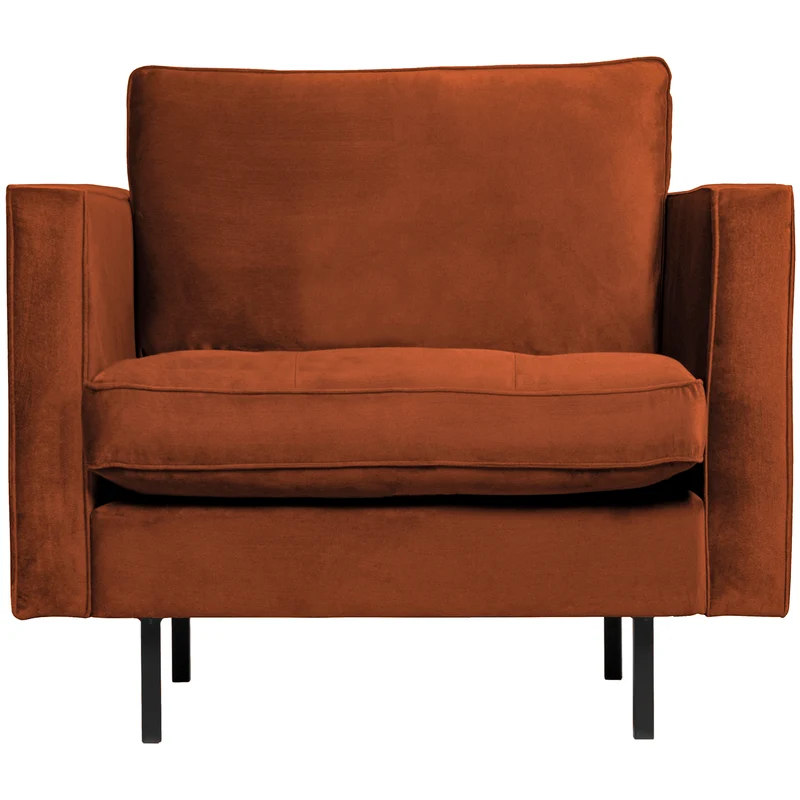 Rodeo classic sessel velvet rost
