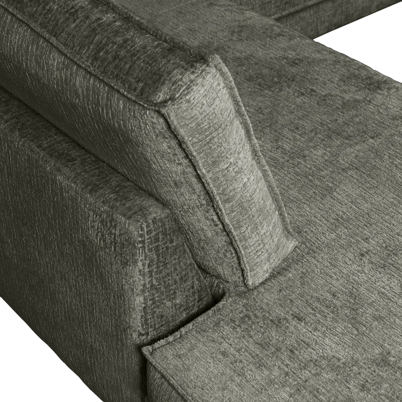 Rodeo eckbank linken structure velvet frost
