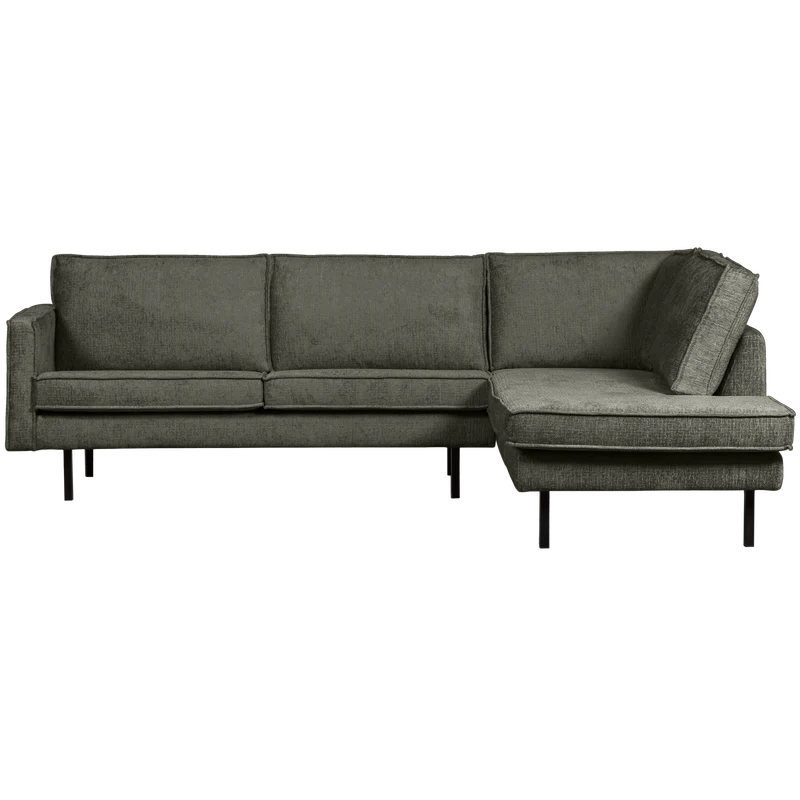Rodeo eckbank rechts structure velvet frost
