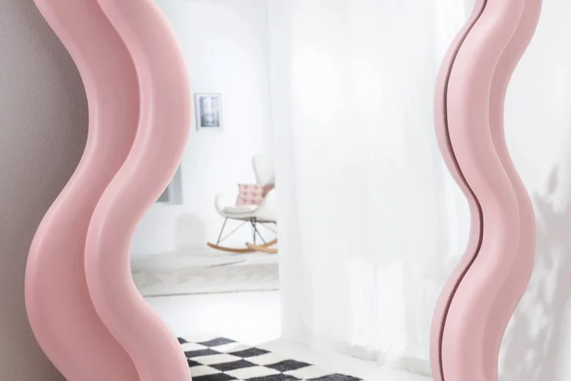 Extravaganter Design Spiegel 160x70cm FORMOSA rosa
