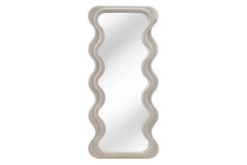Extravaganter Design Spiegel 160x70cm FORMOSA greige
