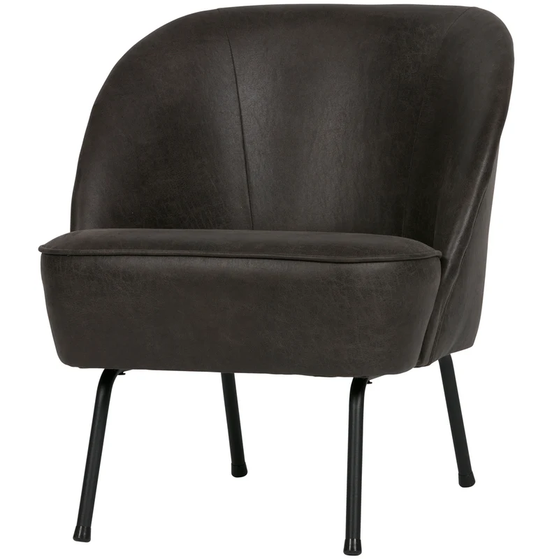 Vogue sessel ecoleder schwarz