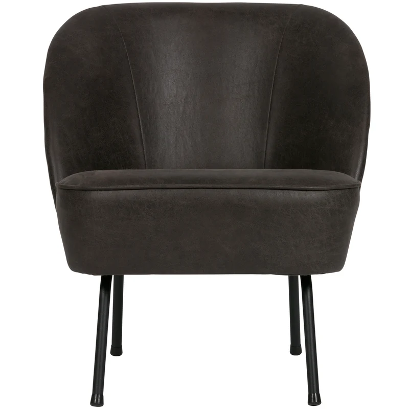 Vogue sessel ecoleder schwarz