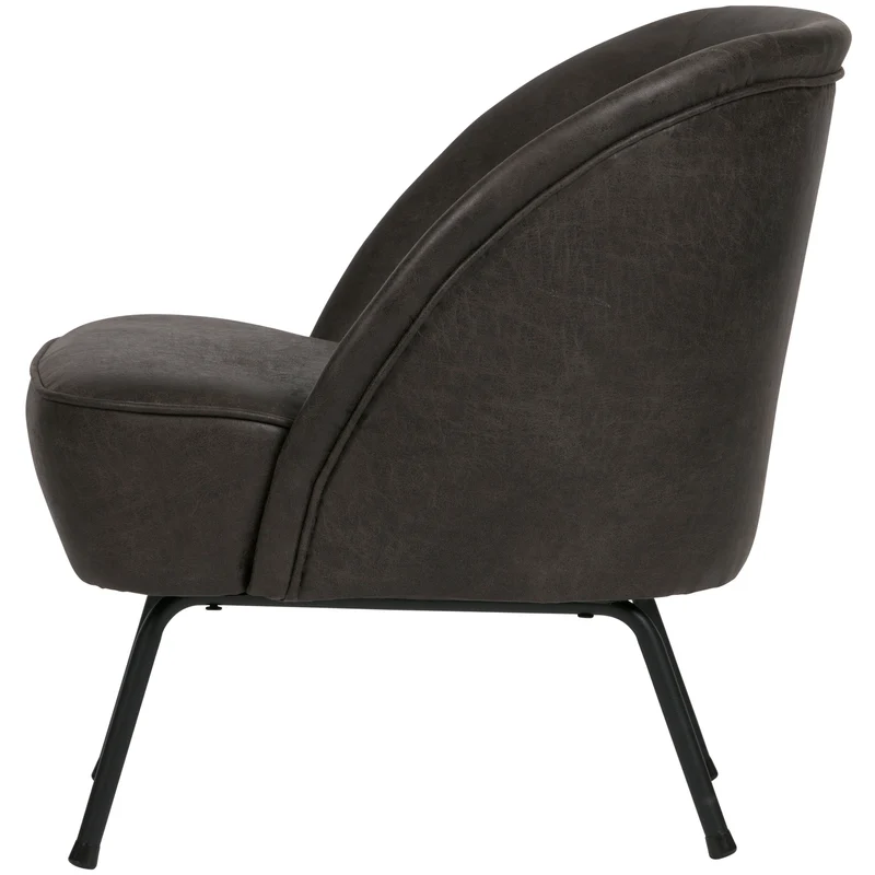 Vogue sessel ecoleder schwarz
