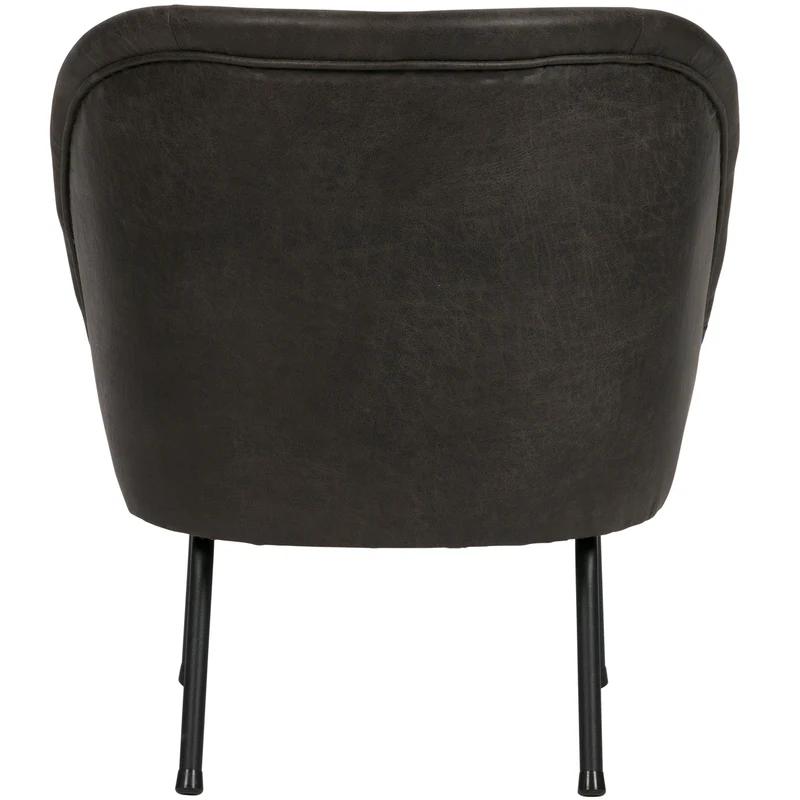 Vogue sessel ecoleder schwarz