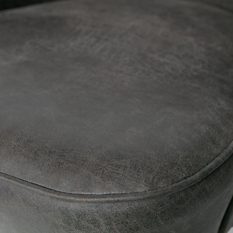 Vogue sessel ecoleder schwarz