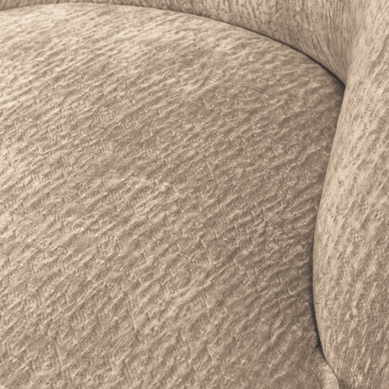 Vogue sessel 3D chenille sand