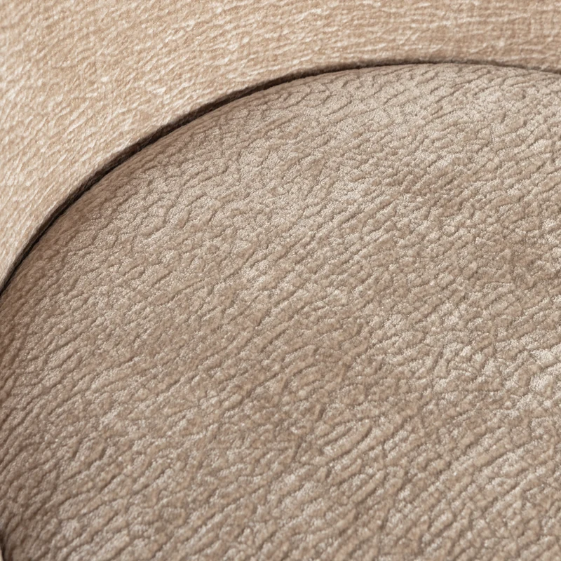 Vogue barhocker 80 cm 3D chenille sand