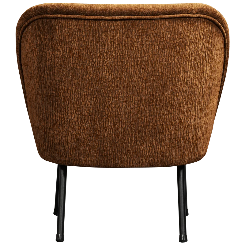 Vogue sessel 3D chenille mittelbraun