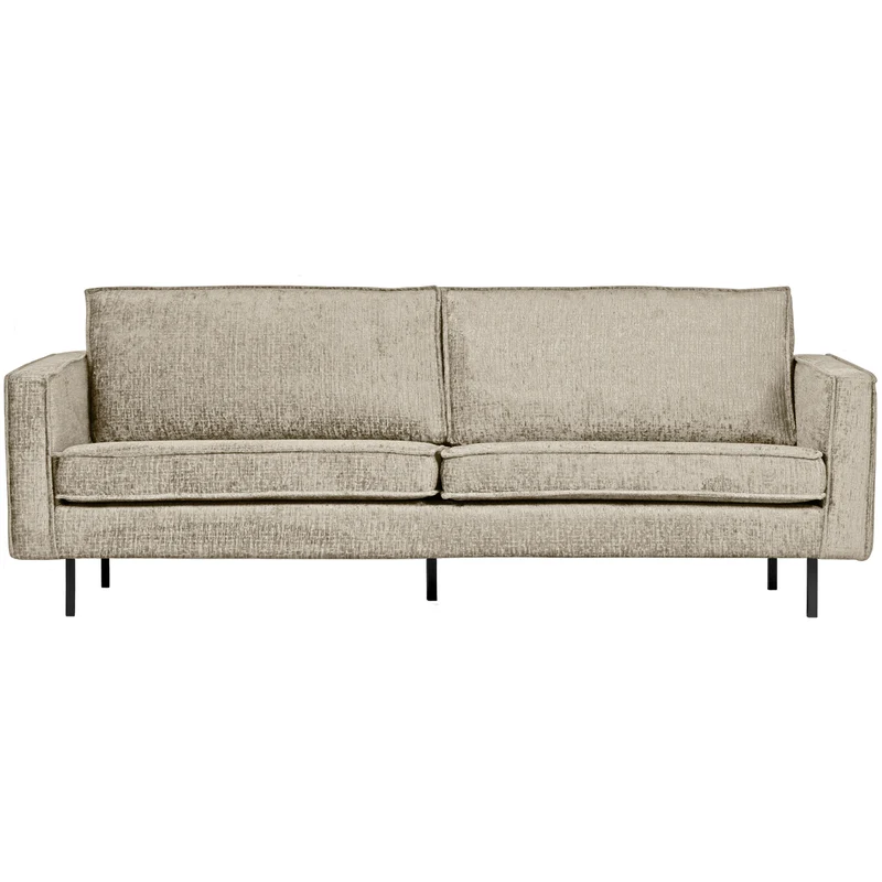 Rodeo 2,5-sitzer sofa structure velvet wheatfield