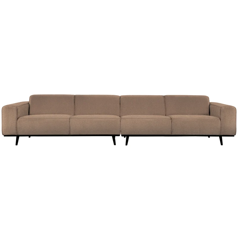 Statement XL 4-sitzer 372 cm bouclé nougat