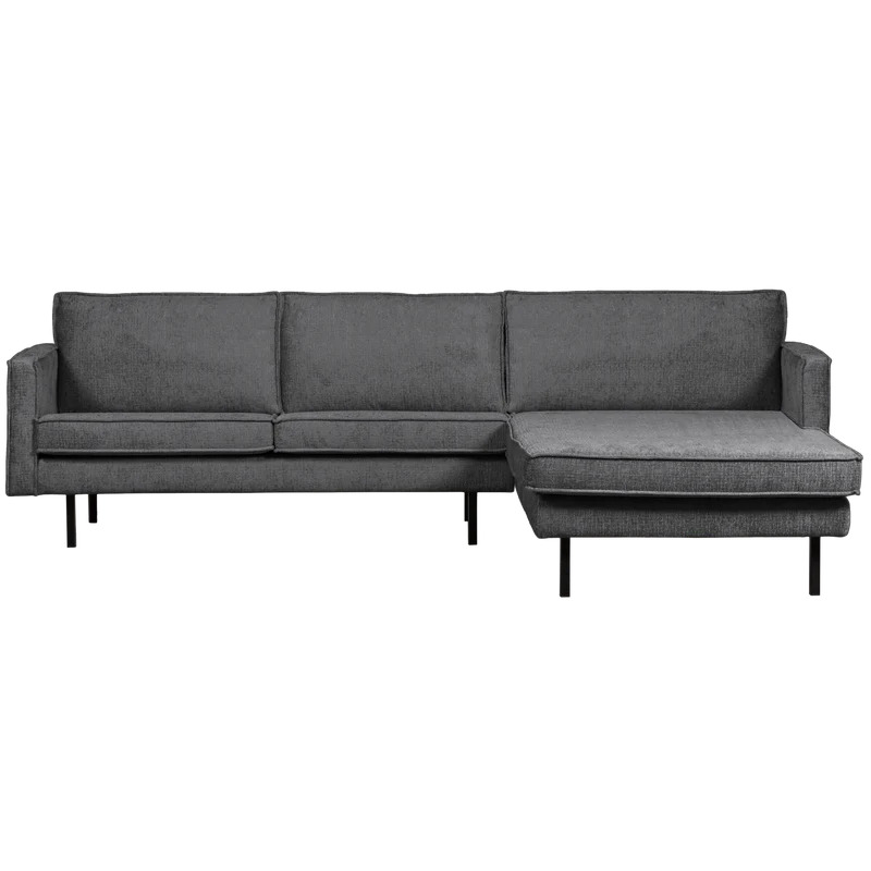 Rodeo chaise longue rechts structure velvet mountain