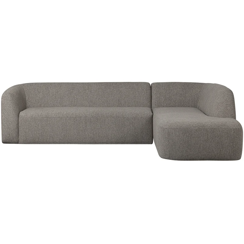 Sloping eckbank rechts grau melange