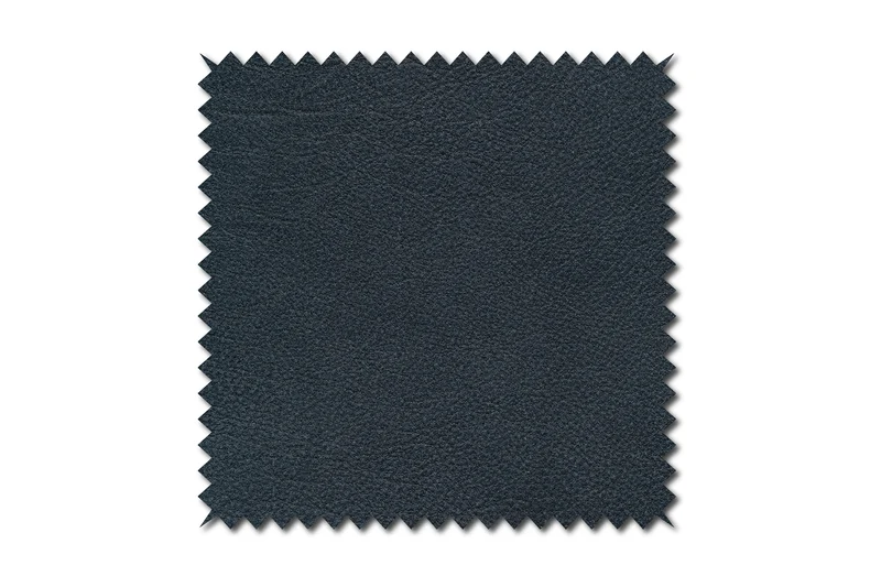 KAWOLA Stoffmuster Leder schwarz