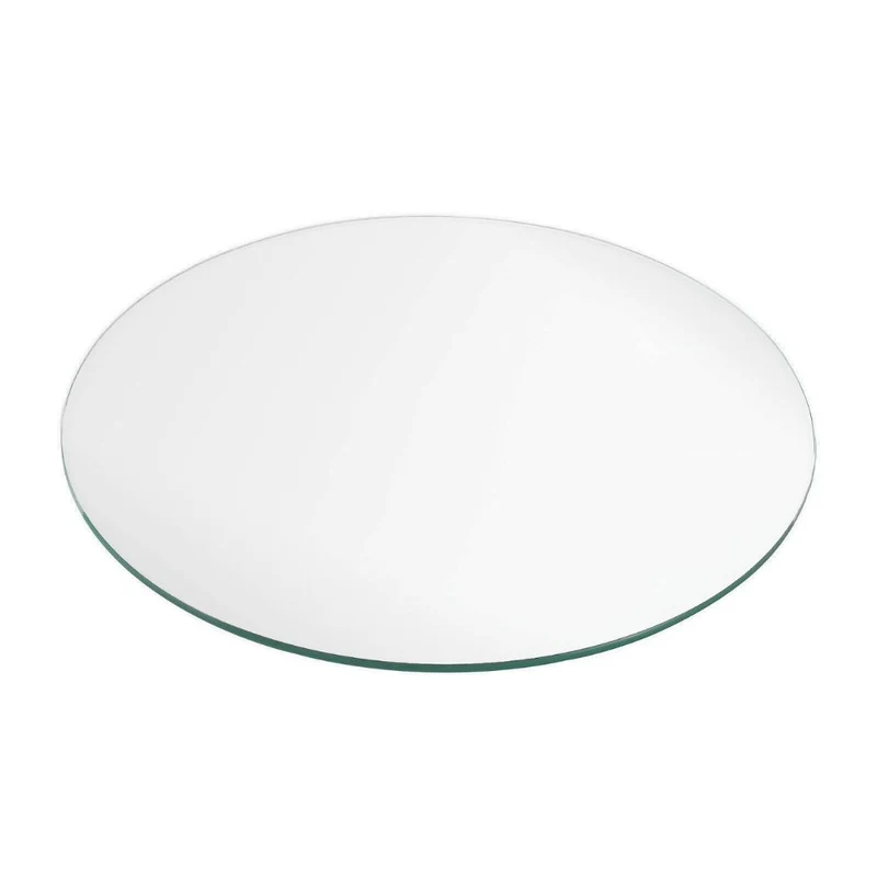 Glasplatte TERRY 70cm Rund 8mm gehärtetes Glas