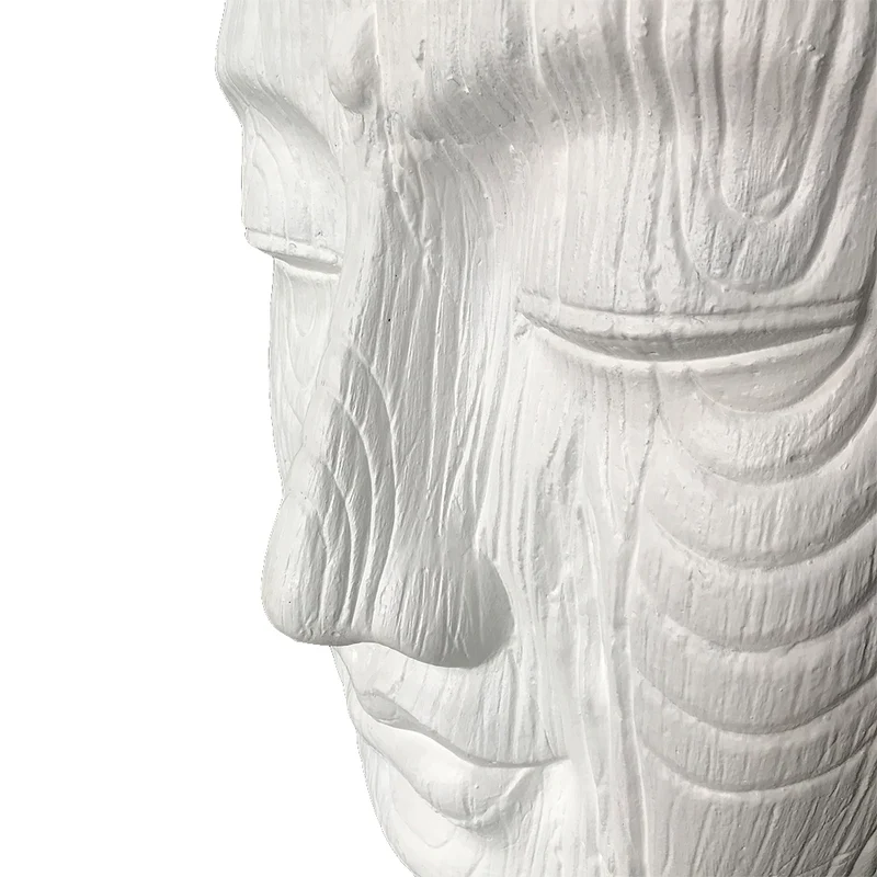 Buddha Kopf BESAR-XL ca. H140cm Weiß