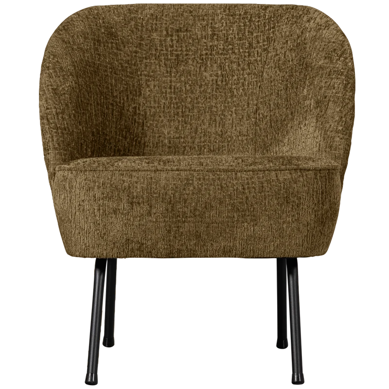 Vogue sessel structure velvet brass