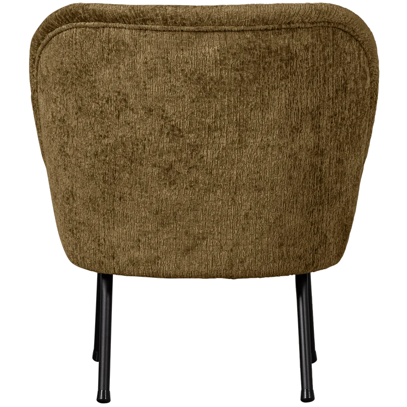 Vogue sessel structure velvet brass