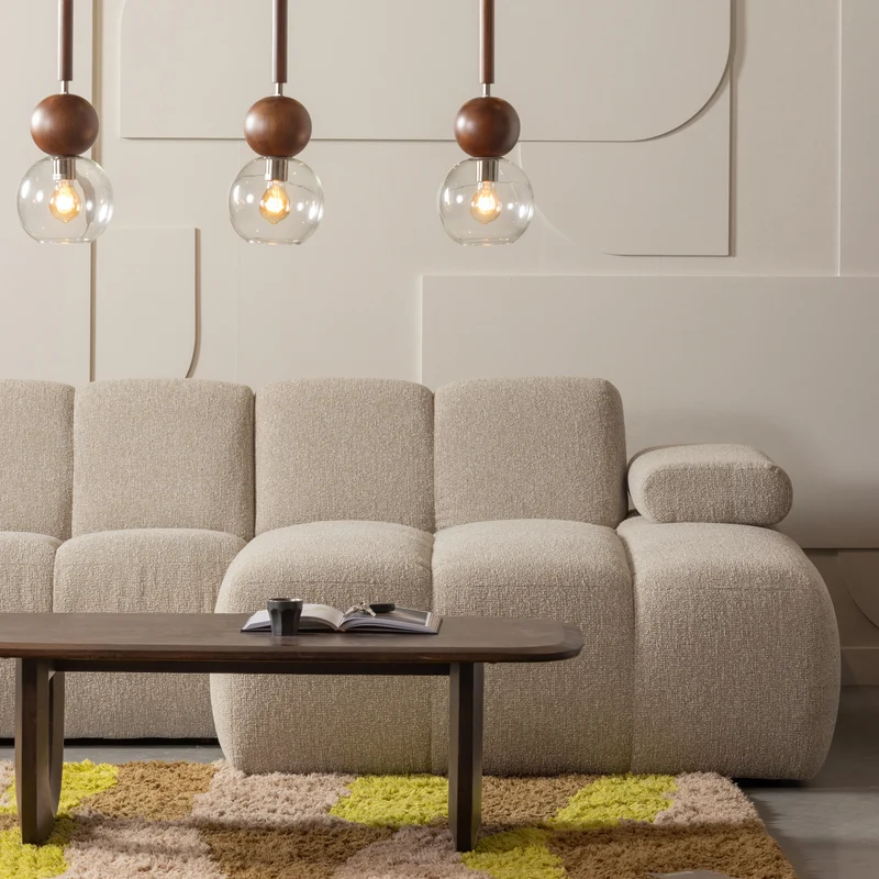 Frequent couchtisch mango holz walnuss 120x60 cm