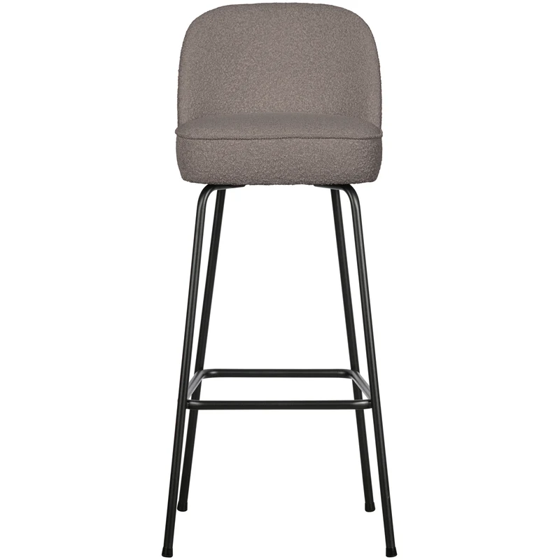 Vogue barhocker 80 cm bouclé nougat