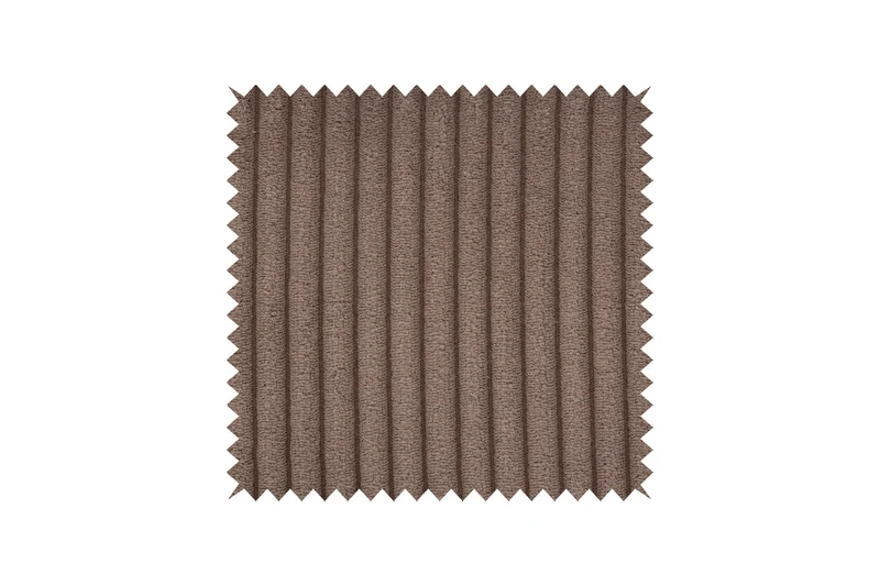 KAWOLA Stoffmuster Cord braun